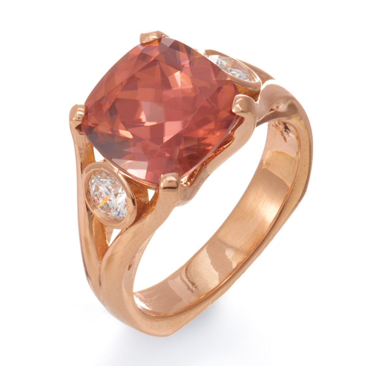 Rose zircon ring 2025